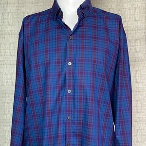 Zachary Prell Casual Button Down Long Sleeve Shirt XXL